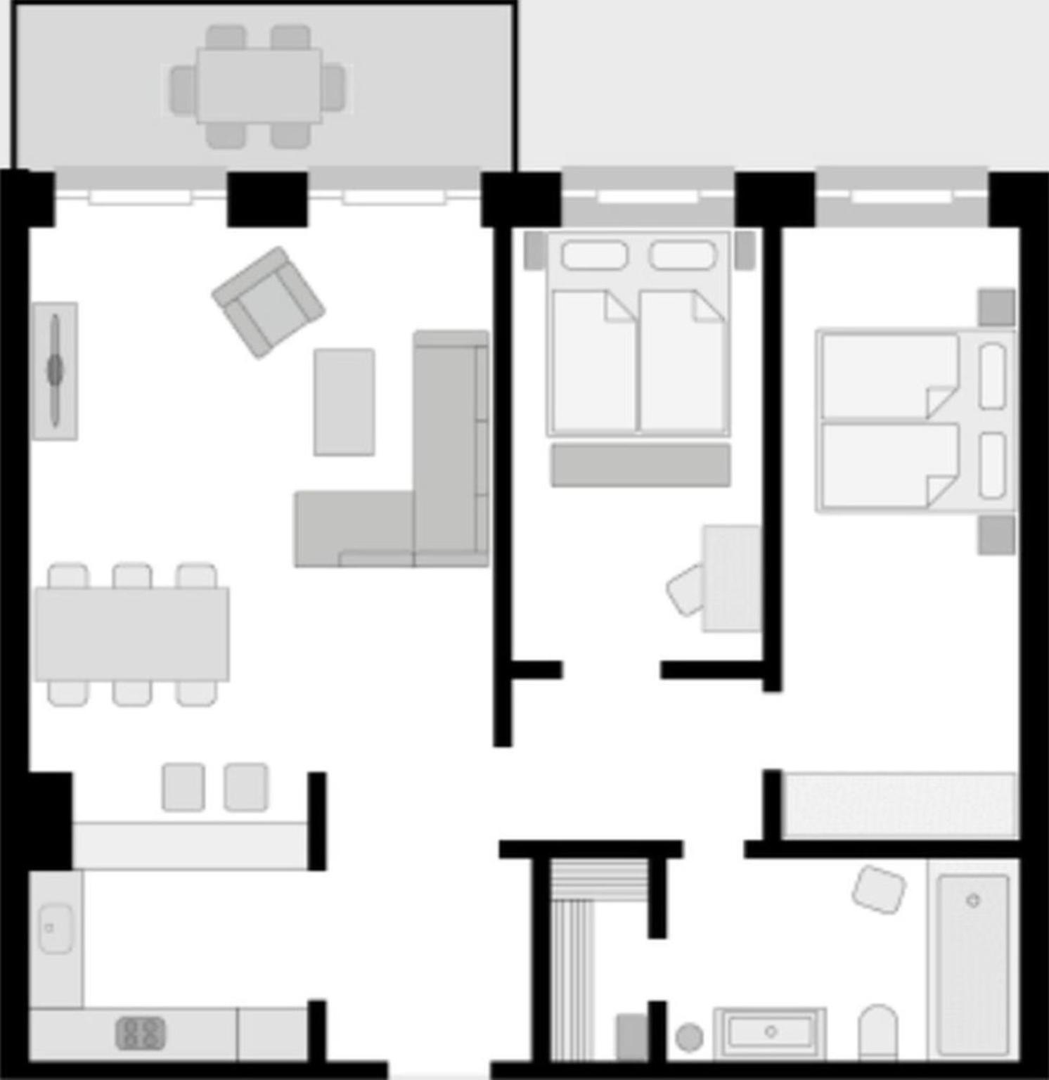 Apartment "Ostseeluft" プローラ エクステリア 写真